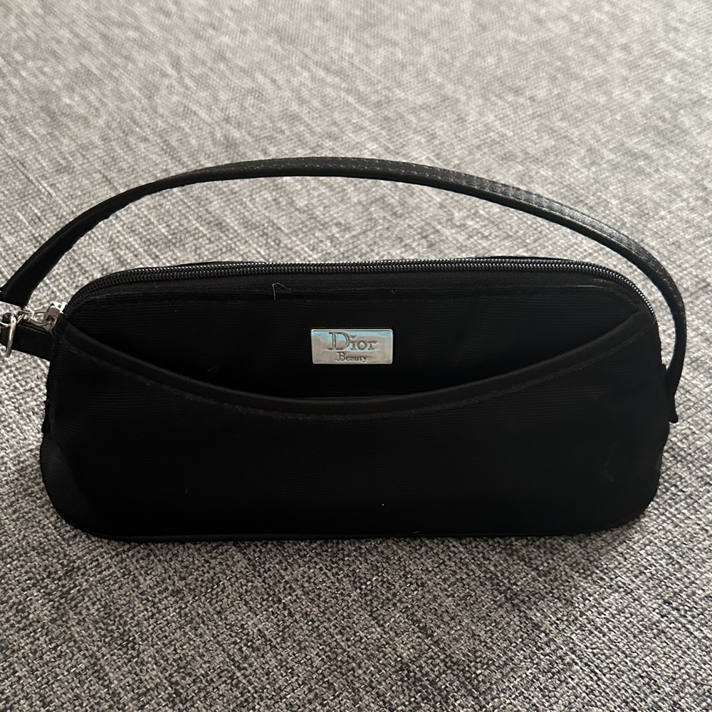 Dior Black Cosmetics Bag